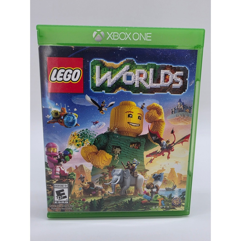 LEGO Worlds Microsoft Xbox One Video Game 2017 Sandbox Adventure Disc
